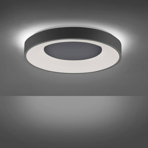 Plafon sypialniany Anika 14326-18 Just Light LED 26,5W z pilotem nad łóżko szary