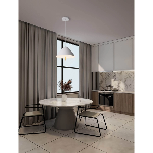 Jadalniana lampa wisząca CARAPARI LE44655 LED 17W 3000K biały