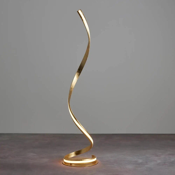 Lampa podłogowa do salonu Aria 95841 LED 23W 3000K spirala złoty