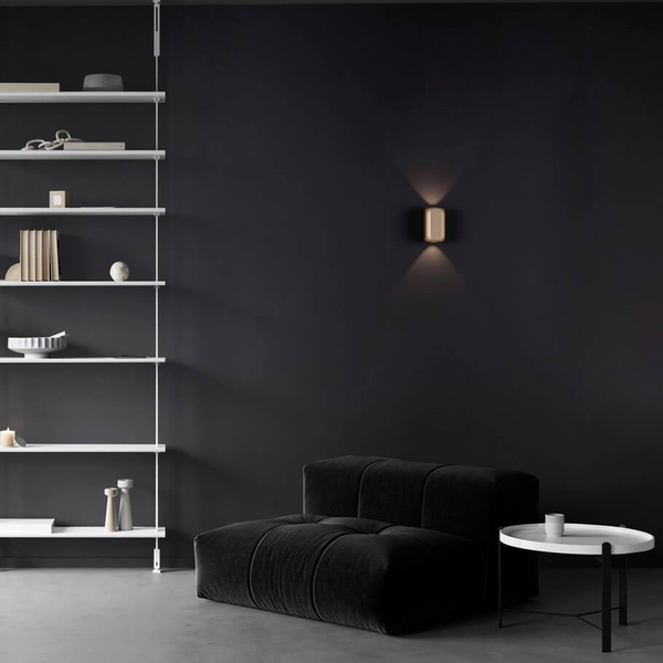 Ścienna lampa góra-dół YAGUARU LE44765 LED 8W 3000K metalowy złoty