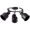 Regulowana lampa sufitowa Rolet 49633/76 reflektorki czarne złote