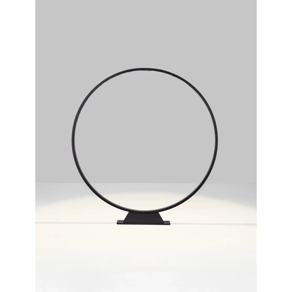 Okrągła lampa stojąca VINQUESA LE75136 LED 10W 3000K IP54 czarny