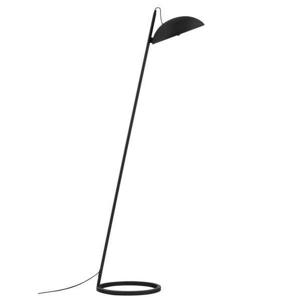 Lampa podłogowa z wtyczką VIBORAL LE44526 LED 30W 3000K czarna