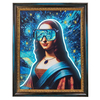 Obraz NEON LISA KH1501100244 King Home Monalisa w okularach neon wielokolorowy