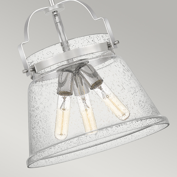 Lampa wisząca QN-WIMBERLEY-P-PC szklana bubbles chrom