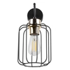 Industrialny kinkiet nad łóżko Galaxy 4742 TK Lighting druciany czarny złoty
