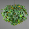 Lampa wisząca do jadalni Leavy R10464015 RL Light liście zielona czarna