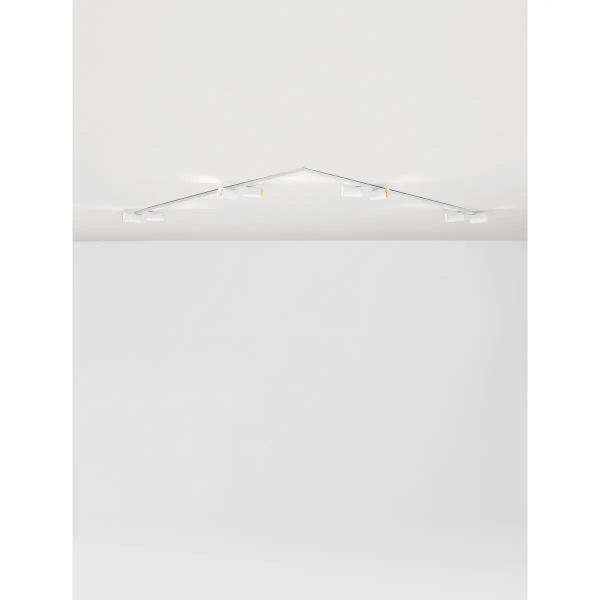 Sufitowa lampa reflektorowa CALDEMO LE45656 regulowana tuby białe