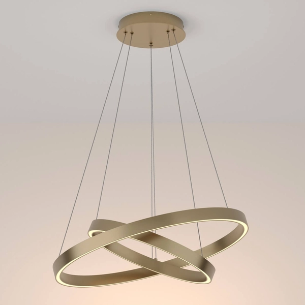 Lampa wisząca Rim MOD058PL-L55BS3K LED 61W mosiądz