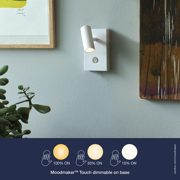 Kinkiet ścienny z regulacją Omari 2112231001 Nordlux ściemnialny biały