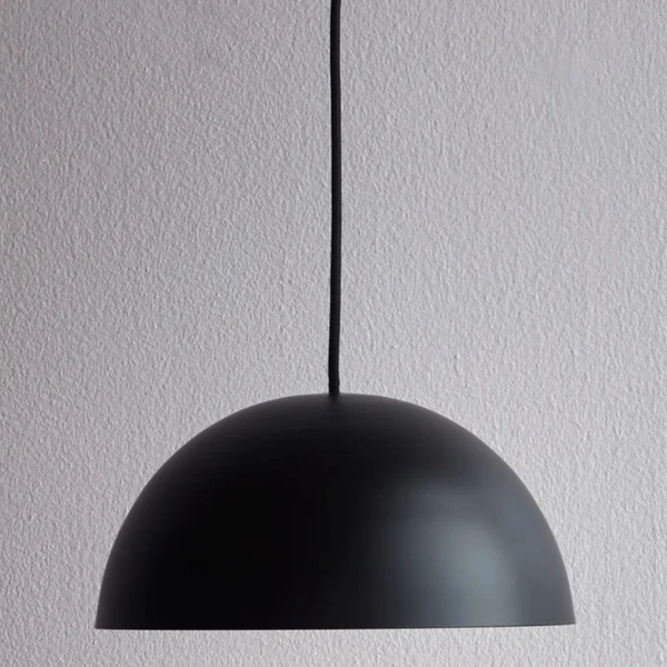 Wisząca lampa do salonu Ellen 48563003 Nordlux kopuła czarna