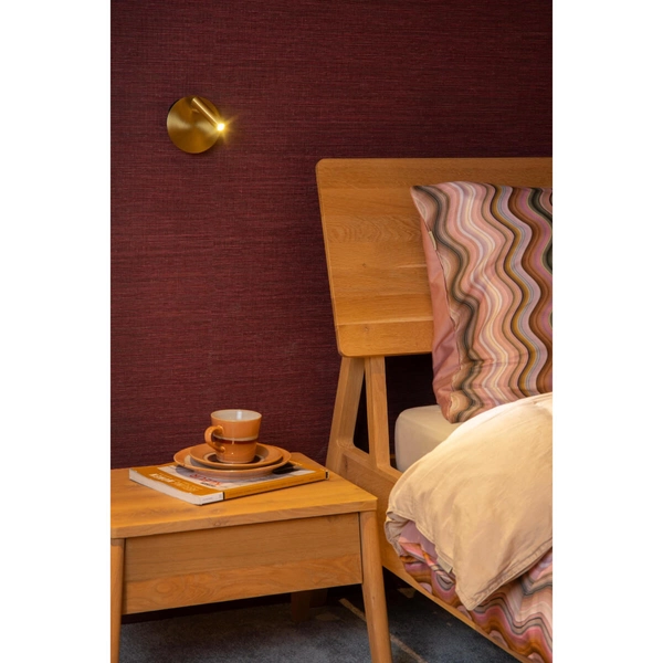 Sypialniana lampka ścienna Jolijn 77288/03/02 LED 2W 3000K złota