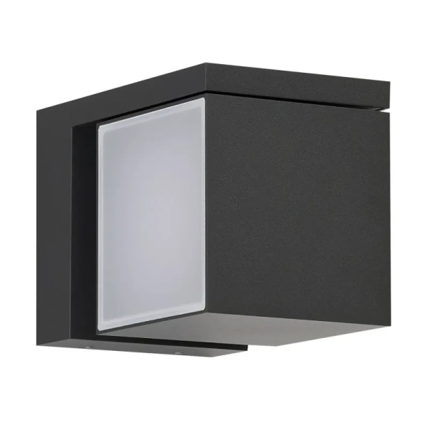 Kinkiet zewnętrzny CUBIC grafitowy AZ6690 1xLED 18W 4000K IP65 kostka