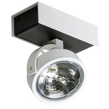 Regulowany reflektor sufitowy AZ1373 MAX 1 Azzardo metal biały czarny