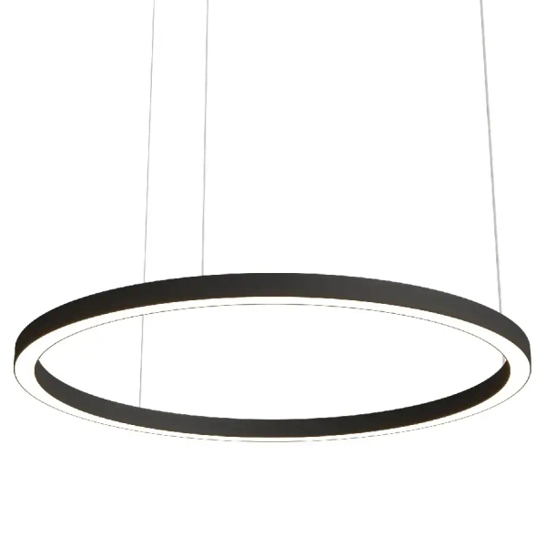Nowoczesny żyrandol Aurum L PL0116-130-CCT-BK LED 55W CCT czarny