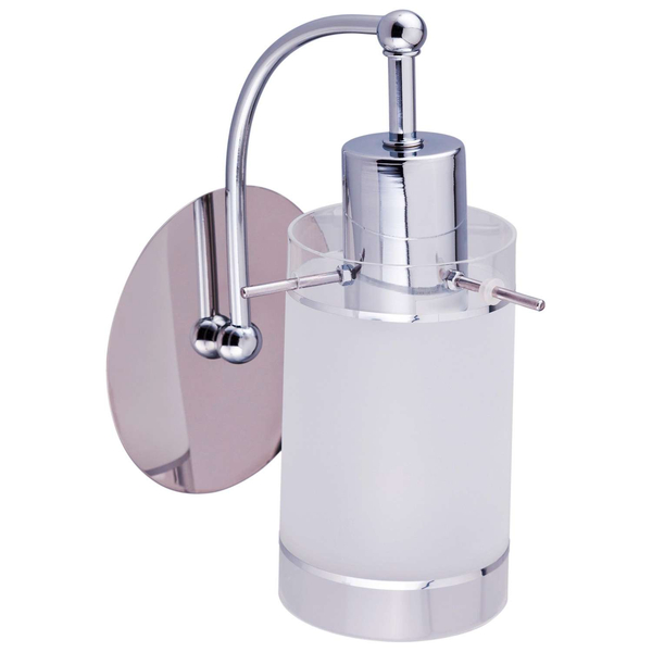 Kinkiet LAMPA łazienkowa VIGO MBM1560/1 Italux tuba OPRAWA ścienna chrom biała
