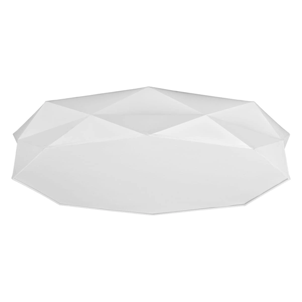Okrągła lampa sufitowa Kantoor 4225 TK Lighting geometryczna biała