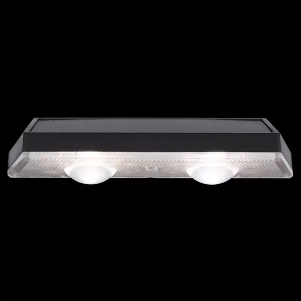 Solarna lampa elewacyjna SOLAR 36499 Globo LED 0,4W 3000-6000K IP44 czarny