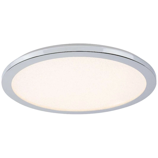 Łazienkowa LAMPA sufitowa JEREMY 5208 Rabalux metalowa OPRAWA okrągła LED 24W 3000K plafon IP44 chrom
