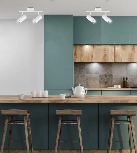 Lampa sufitowa do jadalni Colly 92-01610 Candellux tuby ruchome białe