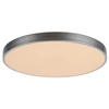 LAMPA sufitowa TESIA 3317 Rabalux nowoczesny plafon LED 60W 3000K - 6000K z pilotem srebrny