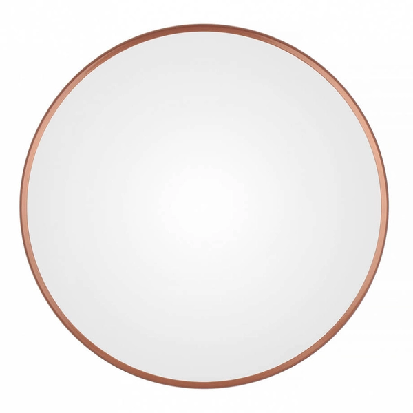 Plafon sypialniany Cleo 1307623692207 Temar okrągły koło miedź