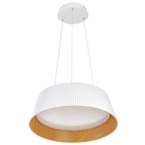 Wisząca lampa nad wyspę FRILL ST-DL6487-WH LED 21W 3000K biała złota