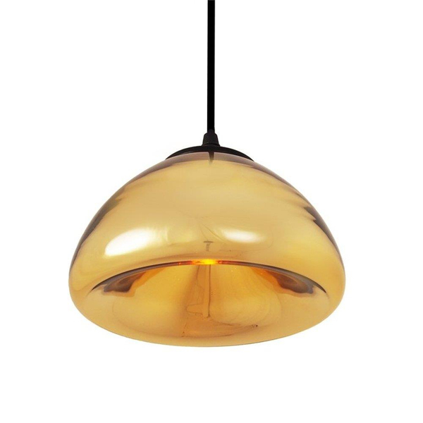 Wisząca lampa hampton Victory glow ST-9002S gold Step klosz lustrzany złota