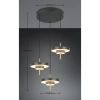 Potrójna zwisająca lampa Keaton 340230380 LED 10W 2300-4000K czarny