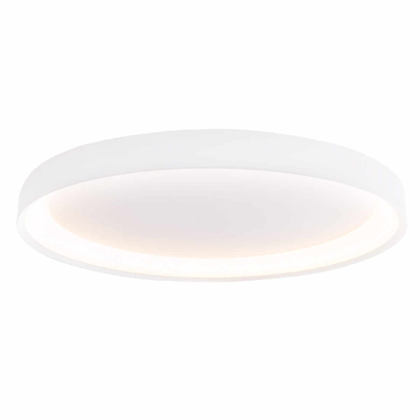 Lampa sufitowa Tornado C0236 LED 40W 3000K do salonu dysk biała
