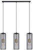 Lampa wisząca Gabia K-4936 druciak nad wyspę czarny złoty