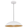 Loftowa lampa wisząca VALLES LE42805 LED 42W 3000K kopuła biała drewniana
