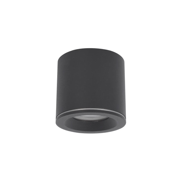 Tubka lampa przysufitowa Luna CL0103-BK Yaskr do przedpokoju IP65 czarna