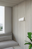 Asymetryczna lampa ścienna Bascia SL.0932 Sollux do salonu biała