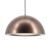 Lampa zwisająca RENE AZ5901 Azzardo nad stół półokrąg brązowa