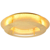 Plafon LAMPA sufitowa MERLE 98-66190 Candellux metalowa OPRAWA okrągła LED 24W 3000K art deco pierścień złoty