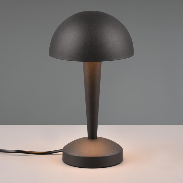 Nocna lampa do sypialni Canaria R59561180 RL Light grzyb czarna