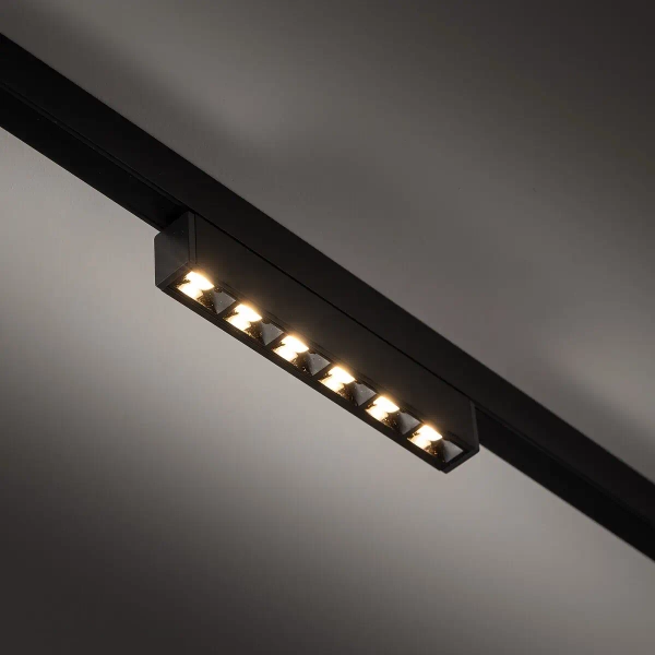 Liniowa lampa do szyn 1-obwodowych 11718 LED 5W 3000K czarna