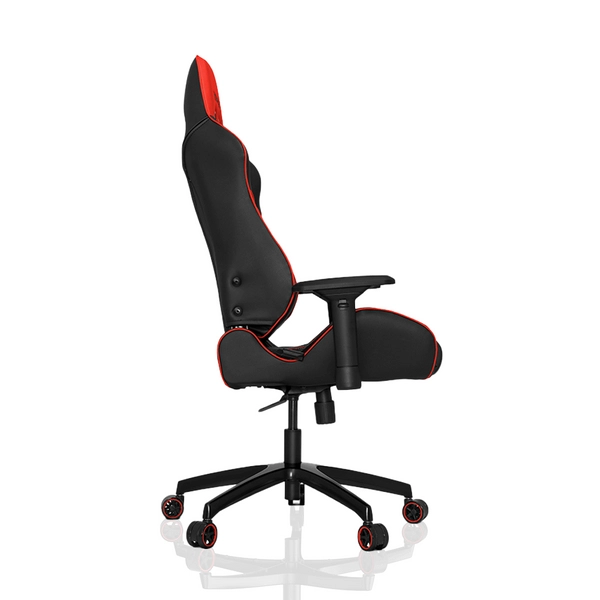 Fotel S-line z regulowaną wysokością czarny czerwony