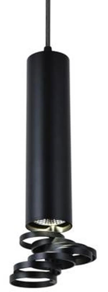 Lampa wisząca podwójna Tuba 32-78650 Candellux LED 100W nad stół czarna