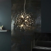 Designerska lampa wisząca L&-181583 Light& szklana bubbles chrom