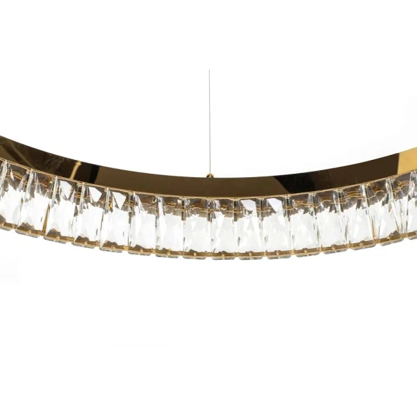 Salonowa lampa wisząca ring SAVOY MSE1501100528 LED 42W 3000K złota