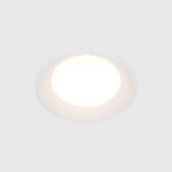 Podtynkowa lampa Okno DL055-18W4K-W LED 18W 4000K IP44 biała