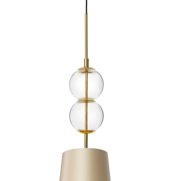 Nowoczesna lampa wisząca COCO 11103107 żyrandol szampański