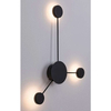 Ścienna LAMPA kinkiet AMADEO 6259 Rabalux metalowa OPRAWA dekoracyjna LED 10,5W 4000K furano czarna
