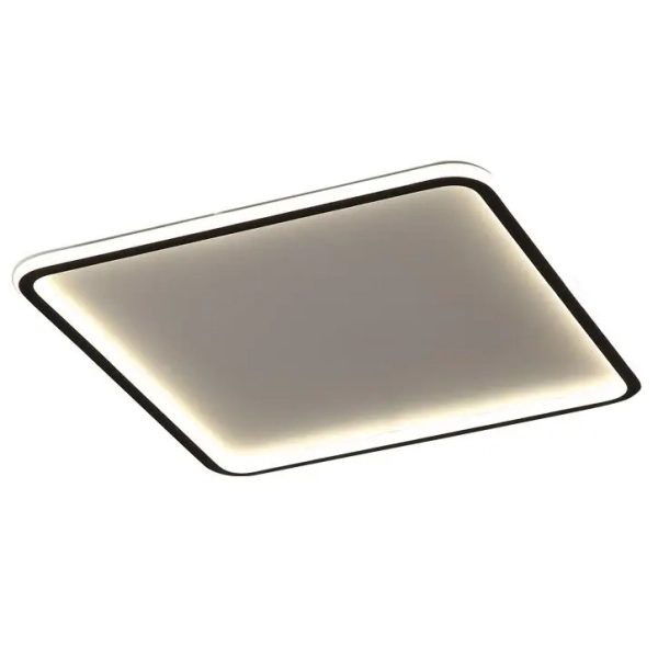 Lampa sufitowa Medium MD1803-S50-Y plafon LED 45W 2700K biały czarny