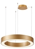 Lampa zwisowa Marco AZ5051 LED 80W 3000-6500K okrąg ring złota