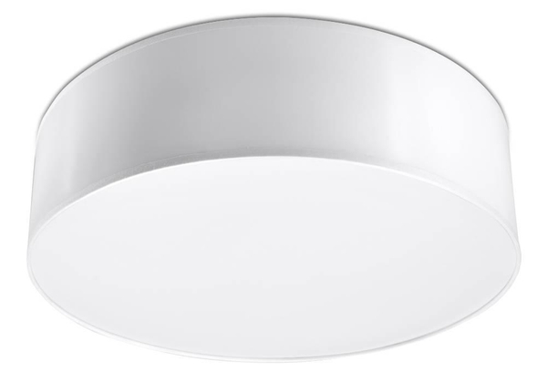 Sufitowa LAMPA SL.0123 okrągła OPRAWA natynkowa PLAFON biały
