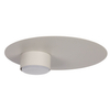 Lampa natynkowa Star 40911 disc plate round do gabinetu szara