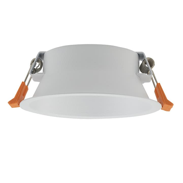 Lampa do kuchni oczko Uno 10842 Nowodvorski podtynkowa okrągła biała